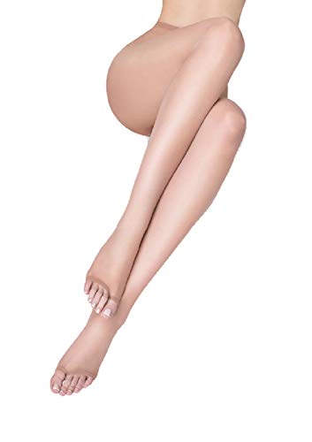 Marilyn Womens Peep Toe Toeless Pantyhose2