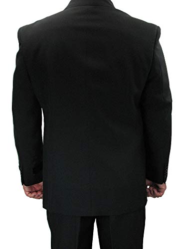 Sharp Hand Tailored 2pc Men Double Breasted Dress Suit w/1 Pair of Socks4