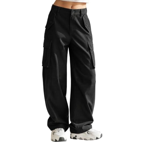 Image of Nobero Oversized Cargo Pants for Men | Oversized Fit | Multiple Cargo Pockets | Elasticated Waist | Casual & Utility Wear