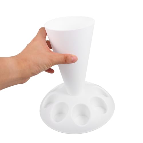 Uonlytech Detachable Piping Bag Holder Stand with Piping Tip Organizer Large Cake Frosting Bag Support for Baking And Cake Decorating Hygienic Drying Rack