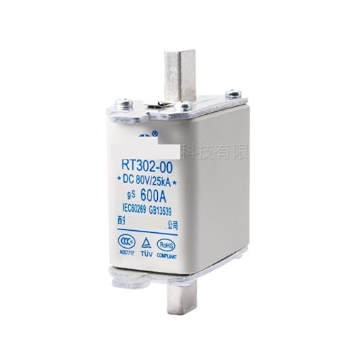 Fusible RT302-00 600A pour protection basse tension 80V CC