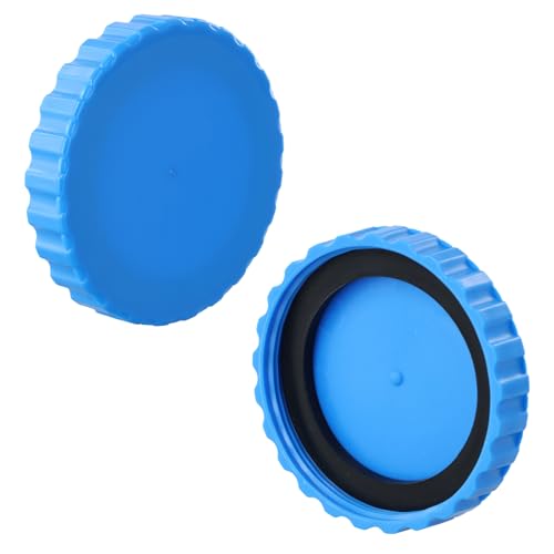 Juego de 2 kits de cierre de invierno para piscina, apto para piscinas Intex, 100% resistente a las heladas y al agua, incluye juntas correspondientes, accesorios de piscina
