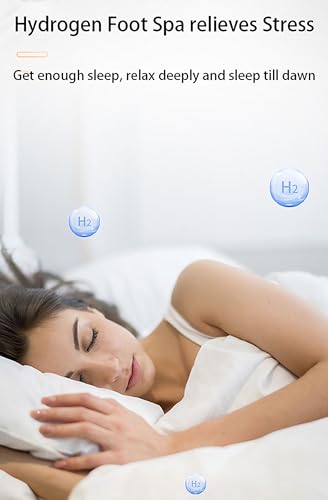Aniwini Hydrogen Bath Generator, Up to 5000PPB, Hydrogen Water Generator Foot Bath SPA Machine, for Relieve Fatigue & Enhance Sleep - Image 10