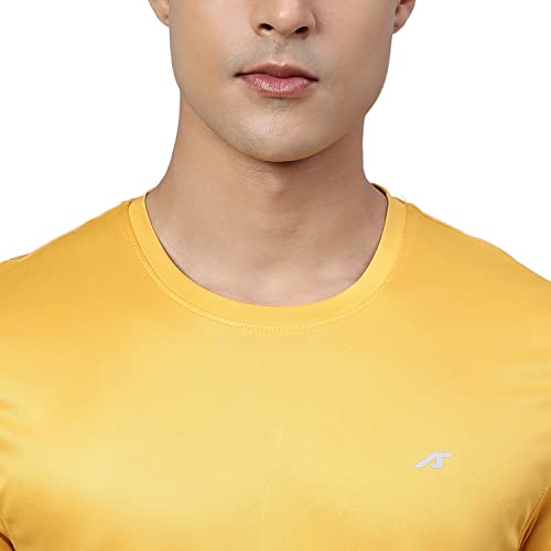 Image of ALCiS Men's Solid Slim Fit T-Shirt