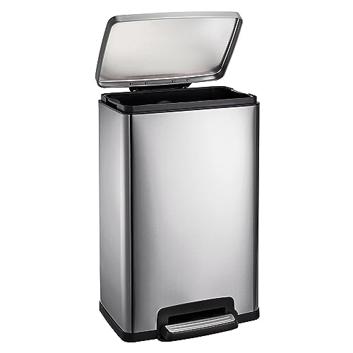Bote de basura Tramontina 13 gal acero inoxidable miniatura 2