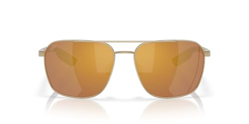 Image of Costa Del Mar Mens Wader Rectangular Sunglasses