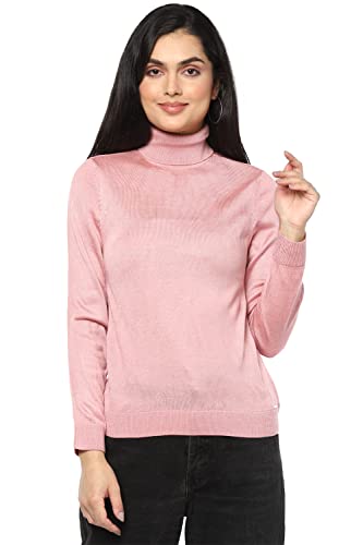 Image of Van Heusen Women's Acrylic Turtle Neck Sweater