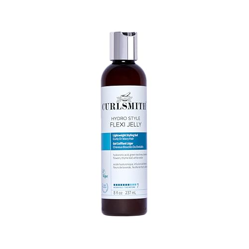 Curlsmith - Hydro Style Flexi-Jelly - Vegan Defining Gel for Wavy Curly or Coily Hair (237ml)