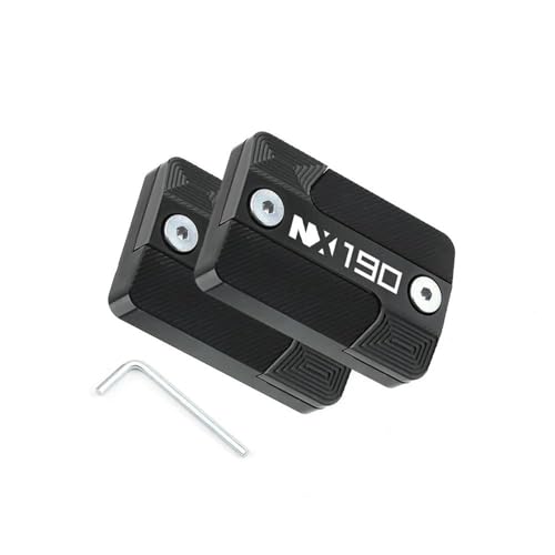 Couvercle réservoir liquide frein avant noir B pour moto NX190