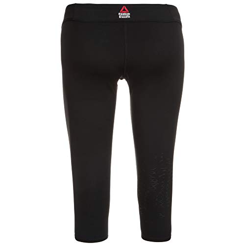 Reebok Crossfit - Textured, Pantalone Capri Donna