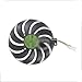 Karta graficzna wentylatora chłodzącego wideo, 95 mm T129215SU FDC10U12S9-C DC12 V 4-pinowy wentylator karty graficznej, pasuje do ASUS Radeon RX 5700 DUAL EVO OC, wentylator graficzny wentylatory karty graficznej wentylator chłodzący (rozmiar