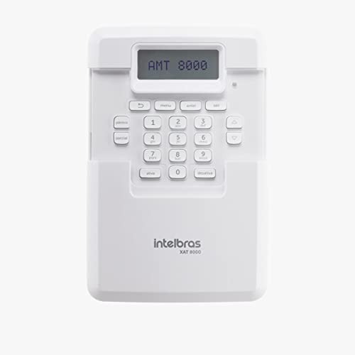 Teclado sem fio para Central de Alarme AMT 8000 XAT 8000 4543515 Intelbras Teclado sem fio para Centrais de Alarme XAT 8000 4543515 Intelbras