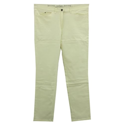 Raphaela by Brax, Style Laura Achat, Damen Jeans Hose Gabardinestretch White D 50 W 40 L 32