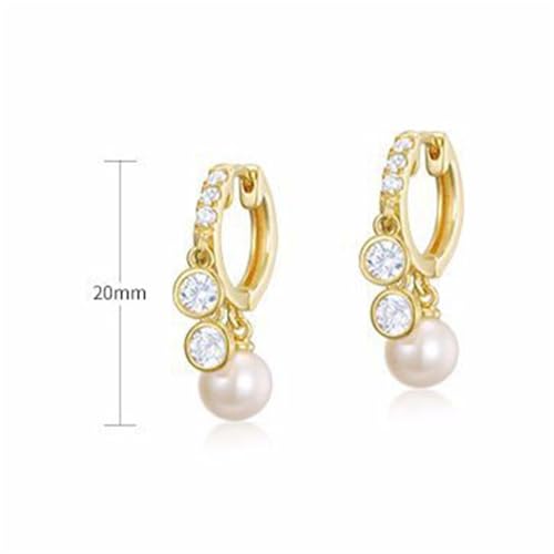 Boucles d'oreilles perles d'eau douce : finis les bijoux lourds avec ce design géométrique léger