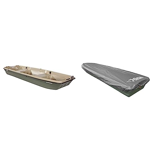 Pelican 12 ft. Fishing Boat Bundle - Boat + Cover + Accessories