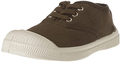 Bensimon Tennis Lacets, Basket, Kaki, 25 EU