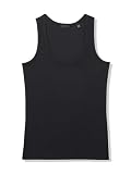 ATM Collection Women's Modal Rib Boy Tank, Black,...