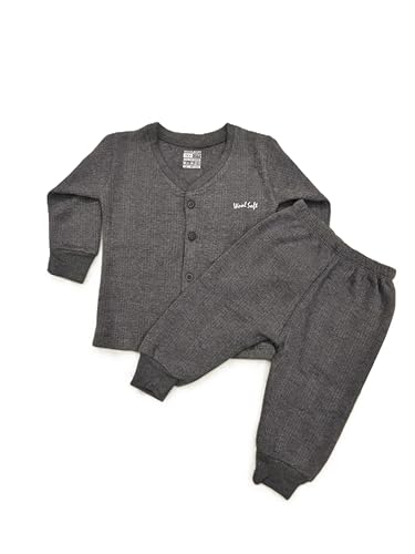Image of Top and Pyjama Set Thermal for Unisex Baby