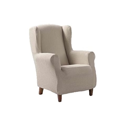 Zebra Textil - Z51 - Bielastische Husse für Ohrensessel Größe 1 Sitzer Cover