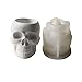 appuivbt Epoxy Skull Flower Pot Resin Mold Silicone,Succulent Plants Planter Pot Cement Molds Plaster Concrete Mould, DIY Craft Clay Mold