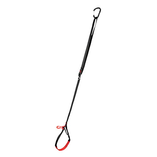 Timcryxient Eslinga de escalada ajustable de poliéster resistente para ascender de 80 a 133 cm