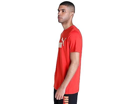 Image of Puma Men's Cotton Regular Fit T-Shirt