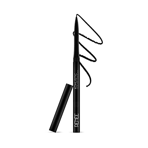 Image of RENEE Kohlistic Kajal Pen - Hard Black - Waterproof, Smudge Proof & Long Lasting Eye Makeup - One Stroke, Smooth Glide, 0.30g