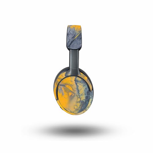 Image of MightySkins Skin Compatible with Bose QuietComfort Ultra - Yellow Spill | Protective, Durable, and Unique Vinyl Decal wrap Cover | Easy to Apply, Remove, and Change Styles