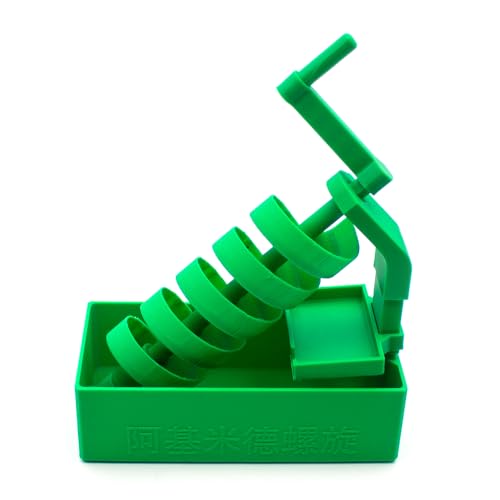 Toplionace 3D-Gedrucktes Archimedes-Schraubenpumpenmodell – Physik-Lerndisplay, Schreibtischdeko, DIY-Wissenschaftsgeschenk