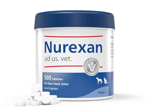 Nurexan ad us.vet 500 Tabletten | Natürliches Tierarzneimittel für Hunde und Katzen | Made in Germany