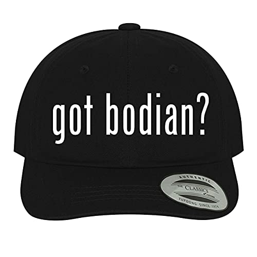 got Bodian? - Soft Black Dad Hat Baseball Cap, One Size got Bodian? - Soft Black Dad Hat Baseball Cap, One Size