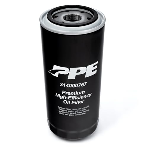 Pacific Performance Engineering Premium High-Efficiency Engine Oil Filter compatible with 2011-2024 Ford Superduty 6.7L Power Stroke