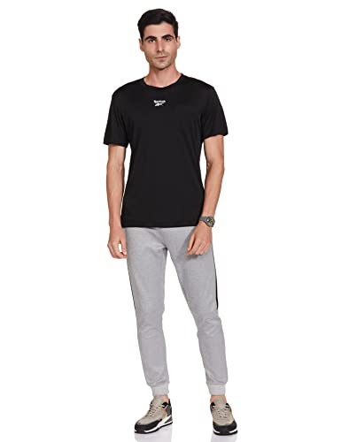 Image of Reebok Men's Solid Slim Fit T-Shirts