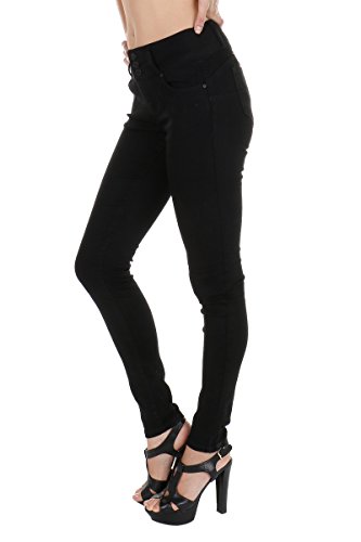 wax jean Stretchy Denim Butt Lifting, Zip Fly, 3-Buttons Push-Up Jeans4