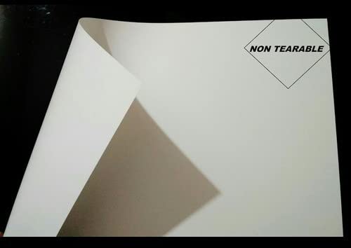 Image of INKJET NON-TEARABLE 6in X 4in SYNTHETIC SHEET - 200 MICRON - BOTH SIDE PRINTABLE (FOR PHOTOS AND PVC CARD MAKING) (50)
