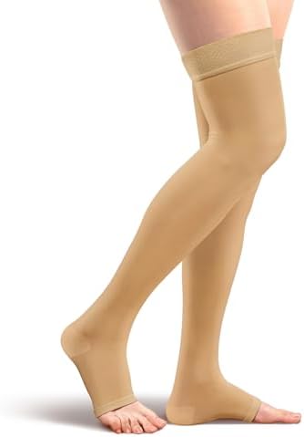 Amazon Basics Medical Compression Stockings, 20-30 mmHg Support, ...