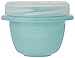 Rubbermaid TakeAlongs Snacking Food Storage Containers, 1.2 Cup, Colors may vary
