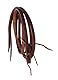 Challenger Horse Western Braun Leder Perlen gebisslos Gepolstert Sidepull Zügel 77RS17BR