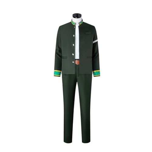 Anjinguang Anime Windbreaker Cosplay Haruka Kostüm Hemd Jacke Hose Outfits für Erwachsene Halloween Verkleidung Party Uniform
