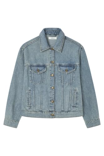 SPRINGFIELD Chaqueta Vaquera para Mujer Estampada,...