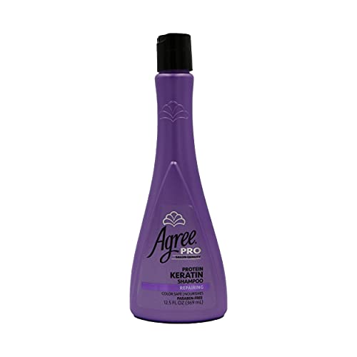 AGREE PRO KERATIN SHAMPOO | Helps Protect Hair & Maintain Vibrant | (Shampoo, 12.5 oz)