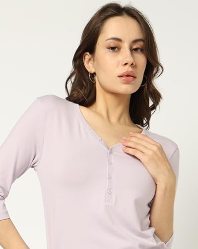 Image of Gap Women Solid Slim Fit Short Sleeves V-Neck Blouse
