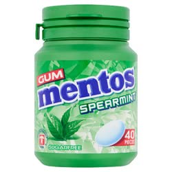 Perfetti Van Melle Mentos Sugar Free Spearmint Chewing Gum Bottle,40Pieces (B09KNQXWBC) Amazon Price History, Amazon Price Tracker