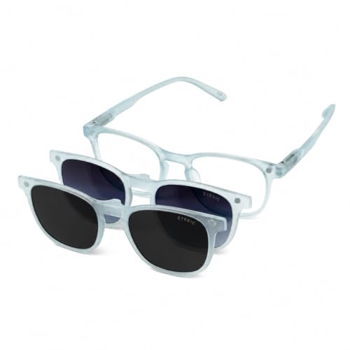 Image of 3-in-1 Magnetic Clip On Sunglasses for Men & Women