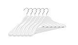 Percha Chaqueta Color Blanco Pack de 6, 12 y 25 Unds - Percha para Abrigos de...