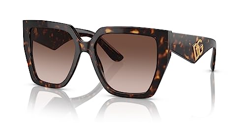 Dolce & Gabbana DG 4438 Havana Gold/Brown Shaded 55/17/145 women Sunglasses