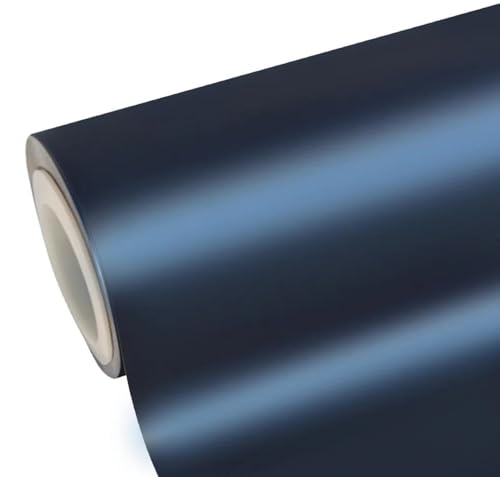 Image of Blue Metallic Wrap Sheet for Car & Bike Vinyl Wrap Roll Film for Auto Car Vehicle Motorcycle with Air Release (24 x 80 inch, Blue Metallic)