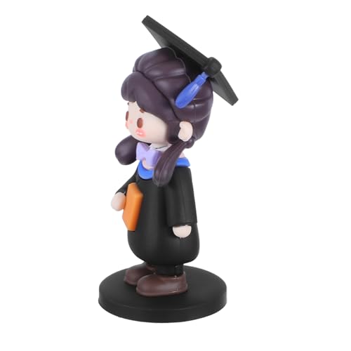 TOYANDONA Decoración para Tartas de Graduación Figura de Doctor PVC Diseño Detallado para Fiestas y Celebraciones Escolares