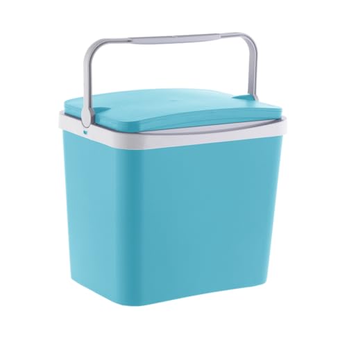 SP Berner - Nevera Portátil Campos 24L - Caja Térmica Resistente de Plástico para Campo - Asa Ergonómica y Cierre Hermético - Fabricada en España - Color Azul Cielo