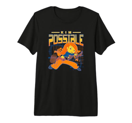 T-shirt Kim Possible Disney idéal pour vos sorties pop culture et conventions de fans de séries